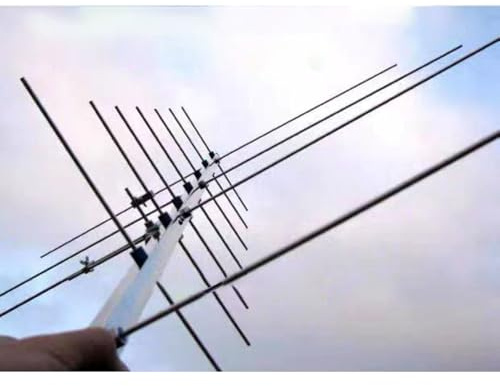 GOOZEEZOO 11 Elements Yagi Antenna 144-148MHz/430-440MHz 10/15dBi High Gain