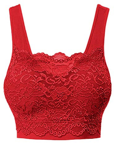 CEWIFO Top Fitness Donna Reggiseno Adesivo Seno Grande Resistente all'Acqua Fascia Reggiseno Reggiseno a Fascia Imbottito Coppe in Silicone per Il Seno Reggiseno Perfetto Top Senza Spalline Donna