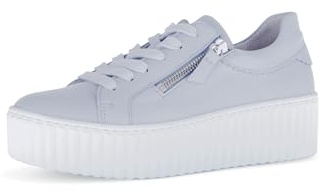 Gabor Damen Low-Top Sneaker, Frauen Halbschuhe,Sportschuhe,Freizeitschuhe,Turnschuhe,Laufschuhe,Freizeit,sportlich,Sky (Uni),38.5 EU / 5.5 UK