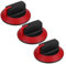 OKUMEYR Stove Hobs Knobs 3 Pack Gas Stove Knob Replacement Leakproof Abs Material Cooktop Switch Control
