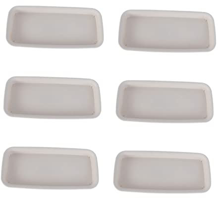 Garneck 6 Stücke Kunststoff Untersetzer Für Blumenkästen – Rechteckige Pflanzkasten Untersetzer 80 cm - Ideal Als Pflanztopf Unterteller Für Balkon Und Garten