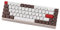 DIWUCXCA MK68 Clavier mécanique sans Fil Ultra Compact Profil Bas 60% Keyboard de Bureau Tri Tri USB C Portable Silent(Red Switch)