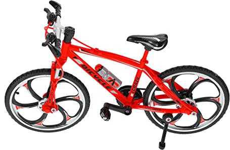 OFFIGAM 1stück Finger Fahrrad Spielzeug Tragbares Mini Finger Bike Für Fingertraining Stressabbau Und Home Decoration Für Erwachsene Mit Geschenkbox