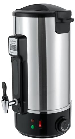 Etrhdfyts 10L Wachsschmelzer für Kerzenherstellung, mit Heizkernauslauf, Kommerziell Wachsschmelzgerät Set für Wachs