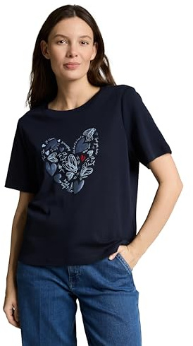 TOM TAILOR Damen T-Shirt mit Muster