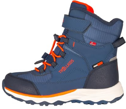 Trollkids Kids Hafjell Winter Boots XT 37, nordic blue