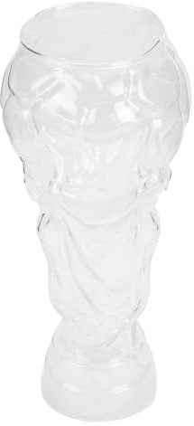 Grand Verre à Bière Trophée de Football – Verre à Bière Transparent 600 Ml – Idéal pour les Fêtes de Club pour Hommes