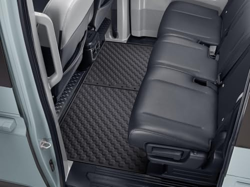 KIA Gummimatten für KIA PV5, 2. Sitzreihe, Allwettermatten, Schwarz, Original Zubehör SW131ADE002