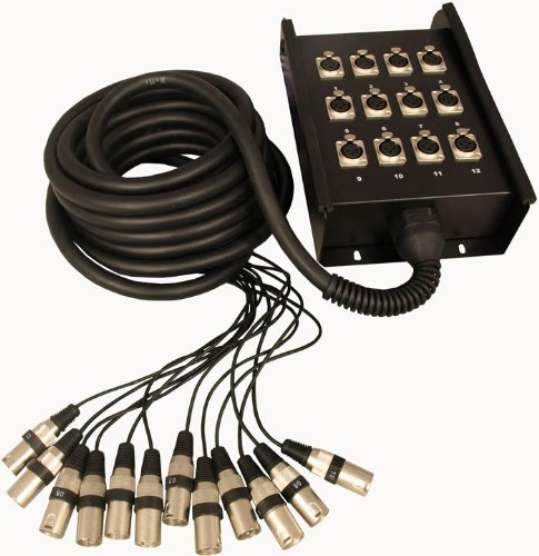 Cobra Stage Multicore Snake XLR 12 Inputs 10m