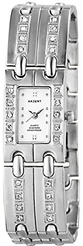 Akzent Damen Analog Quarz Uhr mit Kein Armband SS7822000002