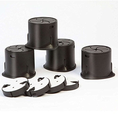 NRS Healthcare Langham SureGrip Furniture Raisers for Bed/Chair/Table - Pack of 4