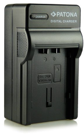 PATONA 3in1 Ladegerät für VW-VBN130 VW-VBN260 VW-VBN390 Akkus kompatibel mit Panasonic Camcorder HDC-SD800 HDC-TM900 HC-X909 HC-X910 HC-X920 und weitere