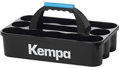 Kempa Flaschenhalter Trinkflaschenhalter für 12 Flaschen, Schwarz, One Size