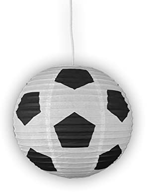 Niermann Standby 108 Papier-Lampenschirm, weiß/schwarz, 40 x 40 x 40 cm