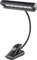 K&M 12248 Notenpultleuchte Concert Light Schwarz - 15 cm Lampenschirm -Clip mit Schwanenhals, 6 LEDs inkl. Tragetasche