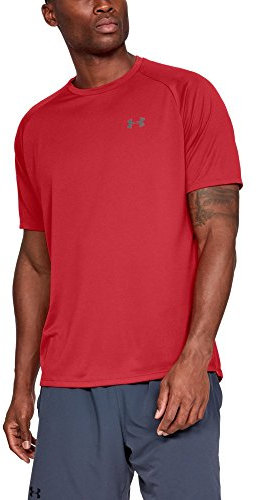Under Armour Men's Tech 2.0 Short-Sleeve T-Shirt, Red/Graphite, 5XL
