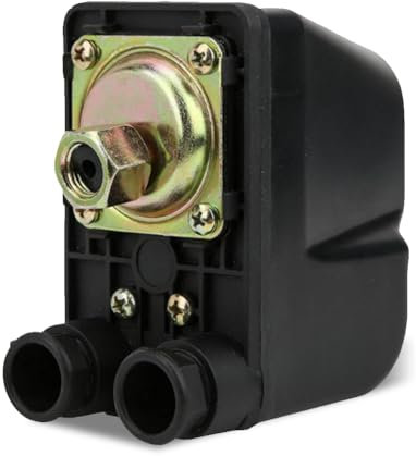 Interruttore di controllo della pressione della pompa dell'acqua, 1.0-5.0 bar Interruttore del controller della pressione del pozzo d'acqua automatico IP44, pressostato G1/4 per pompe autoadescanti,
