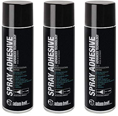Adam Hall Sprühkleber 500 ml Dose für Flightcase Schaumkleber, große Skala