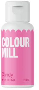 Colour Mill Oil Blend Food Colouring Candy - 20 ml | Hochkonzentriert, Leuchtende Farben, Geeignet für Buttercreme, Schokolade, Kuchenteig, Ganache und Zuckermassen