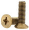 Kupfer-Kreuz-Coolette-Schraube, Flachkopf-Kupferschraube, M2m2.5m3m4m5m6m8-M6 * 10 * 10PCS