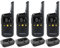 Motorola Two Way Radio PMR446 Walkie Talkie Business Radio XT185 - Quad Pack
