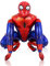 Folienballon, Party Dekorationen, Superhero Ballons Deko, Luftballons Kindergeburtstag Deko, Folienballon Kinder, 55 x 63 cm