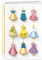 Hallmark Blanko-Karte mit Unterschrift, Disney-Prinzessinnenkleider