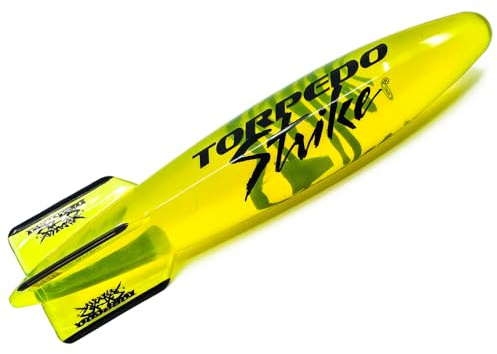 Torpedo Strike 28,6 cm XL Pool-Torpedo, gleitet bis zu 12 m, Unterwasser-Tauchspielzeug, Größe XL