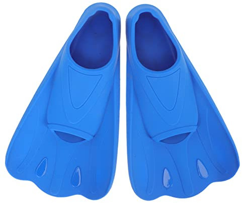 Toddmomy 1paar Schwimmflossen Für Junge Mädchen Flexible Silikon Flossen Leicht Tragbar Für Schwimmunterricht Freizeit Anti-rutsch Design Für Tauchen Poolnutzung