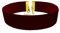 Oblique Unique® Halsband Halskette für Damen Mädchen Kette aus Samt Choker für JGA Junggesellinnenabschied Party (Weinrot)