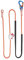 ICDKOYK Arborist Tree Climbing Safety Lanyard Kit for Secure Work Positioning, With locking rope