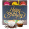 Happy Birthday Gourmet Coffee Gift - 9 Flavours Premium Medium-Dark Roasted Ground Beans - Gift for Coffee Lovers - Birthday Present for Him and Her