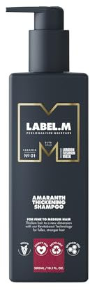 LABEL M Thickening Shampoo 300,0 ml