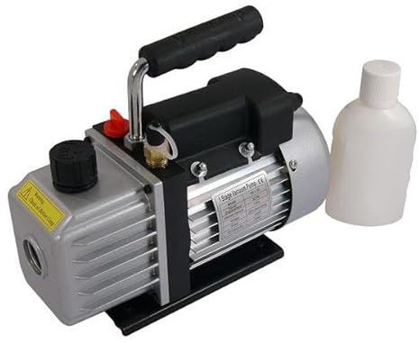 Neilsen 3 CFM Single Stage Vacuum Pump Two Stage Performance