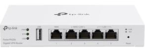 TP-Link Festa FR205 Gigabit VPN Gateway, ohne WiFi, 5× Gigabit-Ports, 1× USB WAN-Port, unterstützt IPSec, PPTP, L2TP und OpenVPN, Kostenlose Cloud-Verwaltung, Business-Level-Qualität