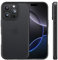 NIMASO for iPhone 16 Pro Max Case 6.1-Inch, Military Grade Shockproof Drop Protection, Translucent Matte Back Anti-Fingerprint Slim Thin Phone Cover for iPhone 16 Pro Max, Black