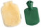 Sanofell by Werner Christ Wärmflasche mit Lammfellbezug SORIANO – Natur, 28x20 cm, langanhaltende Wärme, Naturkautschuk, abnehmbarer Bezug, maschinenwaschbar, nachhaltige Materialien