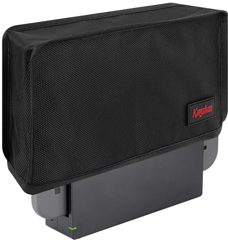 Kingshion Cubierta antipolvo de nailon compatible con Nintendo Switch y Switch OLED, funda protectora antiarañazos impermeable, color negro
