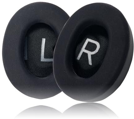 TOPSACE Replacement Earpads for Bose 700 (NC700) Headphone Protein Leather Durable Soft Memory Foam with Noise Cancelling Foam Added Thickness Cushions (Black)