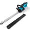 Taille-haie 52cm sans Fil Compatible avec la Batterie Makita 18V, Taille-haie Manuel électrique 21V avec Moteur brushless 3000RPM 180°tête pivotante,2/3''Distance Entre Les Lames (sans Batterie)
