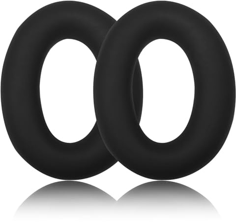 Aiivioll Custodia in silicone per Sony WH-1000XM4, WH-XB910N, WH-CH720N, ULT WEAR cuffie wireless, cuscinetti auricolari, protezione anti-sudore, accessori per cuffie (nero)