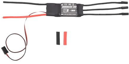 MechKit 40A Brushless ESC Drehzahlregler, RC Drohne Bürstenloser Motor Elektrischer Geschwindigkeitsregler 5V 4A BEC mit 3,5 mm Bananen Weibliche Stecker für RC Drone Flugzeug Hubschrauber