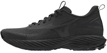 Mizuno Herren Laufschuh Wave Rider GTX 3 - J1GC2579, Farbe:Schwarz, Herren Schuhe:46.5