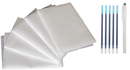 oshhni 5 Blatt Wasserlösliches Stickvlies Pauspapier
