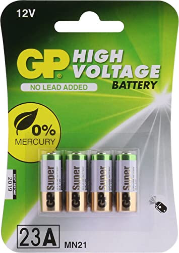 GP 10023 AC4 Hoog Voltage alcaline a bottone 23 a (MS21/MN21), Blister da pezzi