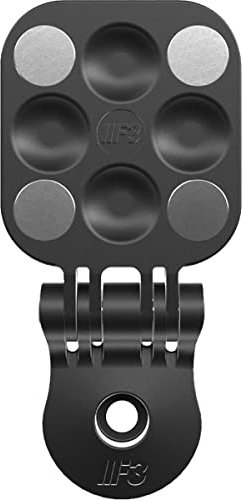 F3 Cycling FormMount Phone Premium Magnetic Interface Bicycle Phone Mount for Any Smart Phone: iPhone X 8 7 6 5 Plus Samsung Galaxy S9 S8 S7 S7 S6 S5 S4 Edge, Nexus, Nokia, LG.