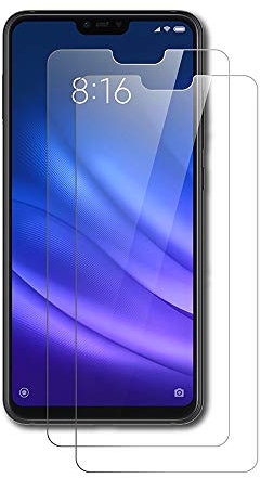 AICEK [2-Pack Protector de Pantalla Xiaomi 8 Lite, Cristal Templado para Xiaomi Mi 8 Lite Vidrio Templado Xiaomi 8 Lite Cristal Screen Protector (6,26 Pulgadas)