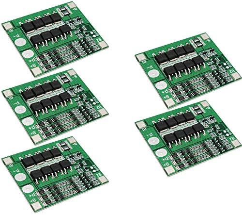 TECNOIOT 5pcs 3S 25A Li-ion 18650 BMS PCM Battery Protection Board with Balance BMS PCM