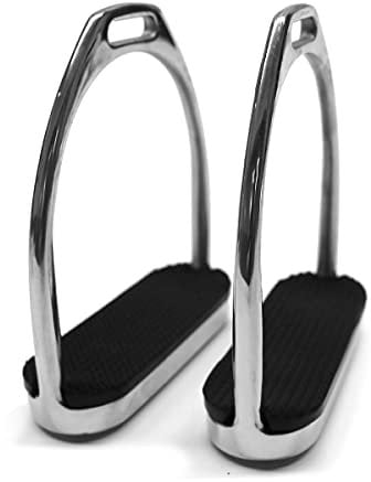 UNISTRENGH Staffa in acciaio inox Selle equestri Accessori Staffa (argento, tipo D)