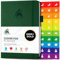 Der Clever Fox Planer - Kalender Notizbuch Organizer Tagebuch zur Steigerung von Produktivität, Motivation, Achtsamkeit, Glück, Erfolg und Zielerreichung, Undatiert, A5 - Waldgrün